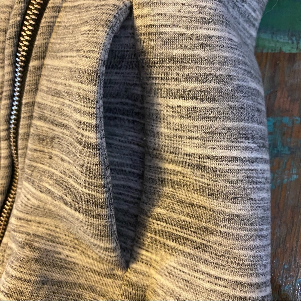 Athleta City Limits Jacket Gray Heather Sz XXS - Picture 4 of 6